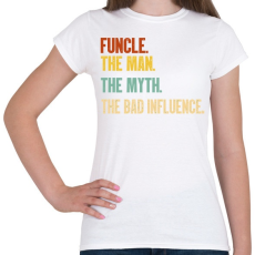 PRINTFASHION Bad influence - Női póló - Fehér
