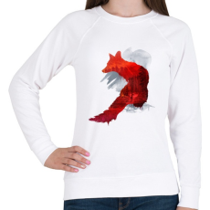 PRINTFASHION Bad memories - Női pulóver - Fehér