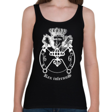 PRINTFASHION Bael pescétje - Occult Design - Női atléta - Fekete