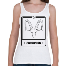 PRINTFASHION bak - Női atléta - Fehér női trikó