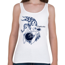 PRINTFASHION bak - Női atléta - Fehér női trikó