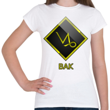 PRINTFASHION Bak - Női póló - Fehér női póló