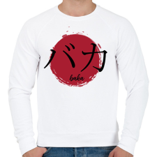 PRINTFASHION Baka - Férfi pulóver - Fehér férfi pulóver, kardigán