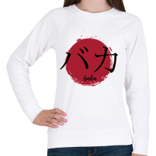 PRINTFASHION Baka - Női pulóver - Fehér női pulóver, kardigán