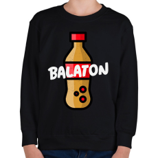 PRINTFASHION BALATON COKE - Gyerek pulóver - Fekete