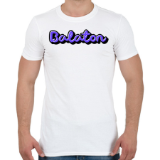 PRINTFASHION Balaton - Férfi póló - Fehér férfi póló