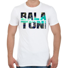 PRINTFASHION Balaton - Férfi póló - Fehér
