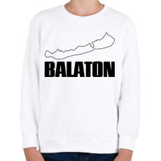 PRINTFASHION balaton - Gyerek pulóver - Fehér