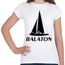 PRINTFASHION balaton - Női póló - Fehér