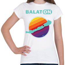 PRINTFASHION Balaton - Női póló - Fehér női póló