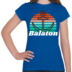 PRINTFASHION Balaton - Női póló - Királykék