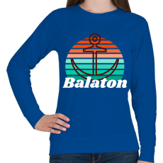 PRINTFASHION Balaton - Női pulóver - Királykék