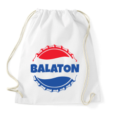 PRINTFASHION BALATON  - Sportzsák, Tornazsák - Fehér tornazsák