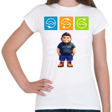 PRINTFASHION Balazs - Női póló - Fehér női póló