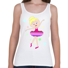 PRINTFASHION Balerina - Női atléta - Fehér