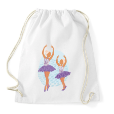PRINTFASHION Balett - Sportzsák, Tornazsák - Fehér tornazsák