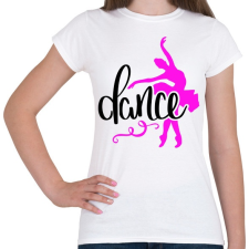 PRINTFASHION Balett táncos - Női póló - Fehér női póló