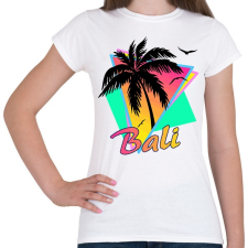 PRINTFASHION Bali - Női póló - Fehér női póló