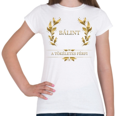 PRINTFASHION Bálint - Női póló - Fehér