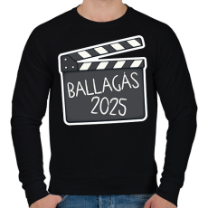 PRINTFASHION Ballagás 2025 - Férfi pulóver - Fekete