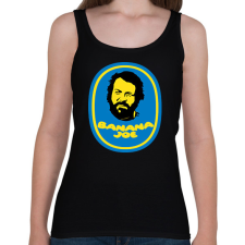 PRINTFASHION Banana Joe - Bud Spencer - Női atléta - Fekete női trikó