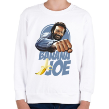 PRINTFASHION banana joe - Gyerek pulóver - Fehér gyerek pulóver, kardigán