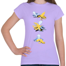 PRINTFASHION Banánparty - Női póló - Viola női póló