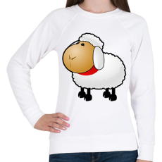 PRINTFASHION Bárány - Női pulóver - Fehér