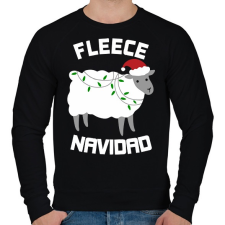 PRINTFASHION Bárányka - Férfi pulóver - Fekete férfi pulóver, kardigán