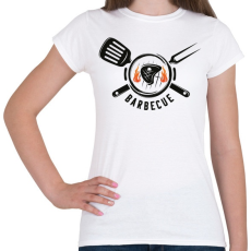 PRINTFASHION Barbecue - Női póló - Fehér