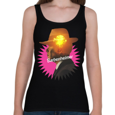 PRINTFASHION Barbenheimer - Női atléta - Fekete női trikó