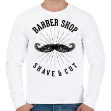 PRINTFASHION Barber shop - Férfi pulóver - Fehér női pulóver, kardigán