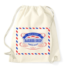 PRINTFASHION barbershop - Sportzsák, Tornazsák - Natúr tornazsák