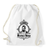 PRINTFASHION barbershopstyle - Sportzsák, Tornazsák - Fehér