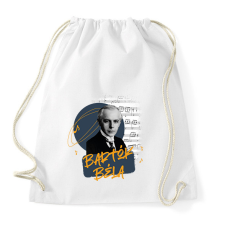 PRINTFASHION Bartók Béla - Sportzsák, Tornazsák - Fehér tornazsák