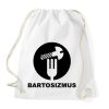PRINTFASHION Bartosizmus - fekete - Sportzsák, Tornazsák - Fehér