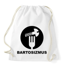 PRINTFASHION Bartosizmus - fekete - Sportzsák, Tornazsák - Fehér tornazsák