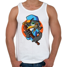 PRINTFASHION Baseball madár - Férfi atléta - Fehér