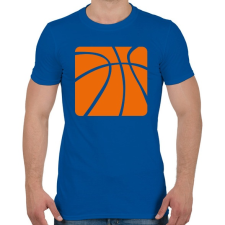 PRINTFASHION Basketball - Férfi póló - Királykék férfi póló