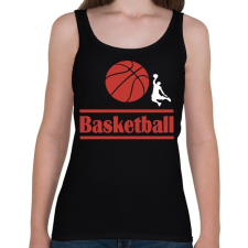 PRINTFASHION Basketball  - Női atléta - Fekete női trikó