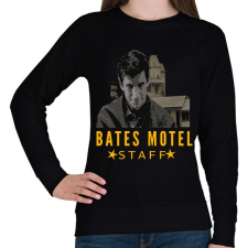 PRINTFASHION BATES MOTEL STAFF - Női pulóver - Fekete női pulóver, kardigán