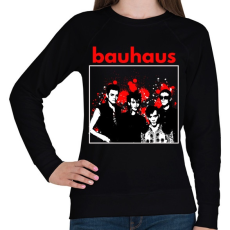 PRINTFASHION bauhaus-stencil - Női pulóver - Fekete