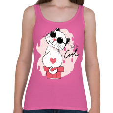 PRINTFASHION Be cool!  - Női atléta - Rózsaszín