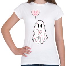 PRINTFASHION Be my Boo - Női póló - Fehér