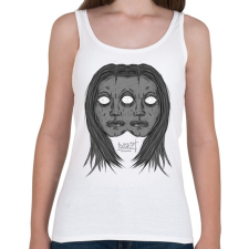 PRINTFASHION Beast Deasign Gemini - Női atléta - Fehér női trikó