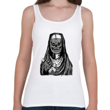 PRINTFASHION Beast Deasign NuN2 - Női atléta - Fehér női trikó