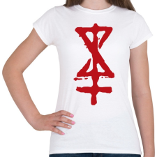 PRINTFASHION Beast Design Logo - Női póló - Fehér női póló