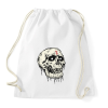 PRINTFASHION Beast Design Skull - Sportzsák, Tornazsák - Fehér