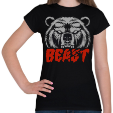 PRINTFASHION Beast - Női póló - Fekete női póló