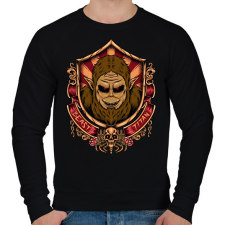 PRINTFASHION Beast Titan - Férfi pulóver - Fekete férfi pulóver, kardigán